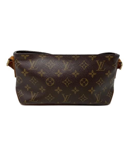 LOUIS VUITTON（ルイ ヴィトン）LOUIS VUITTON (ルイ ヴィトン) ショルダーポーチ モノグラム トロター ブラウン サイズ:実寸サイズにてご確認ください。の古着・服飾アイテム