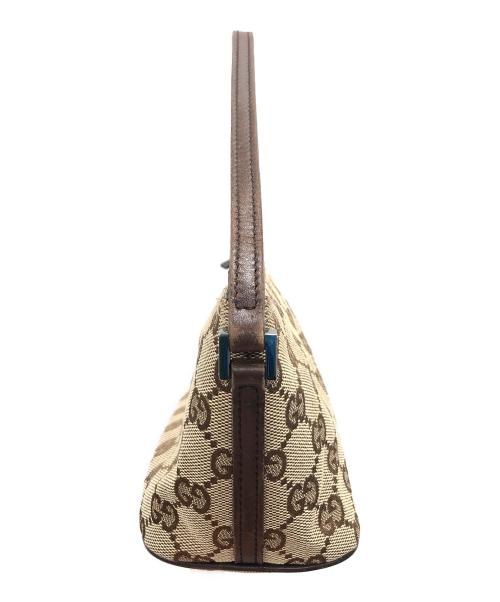 GUCCI（グッチ）GUCCI (グッチ) アクセサリーポーチ GG ブラウン サイズ:実寸サイズにてご確認ください。の古着・服飾アイテム