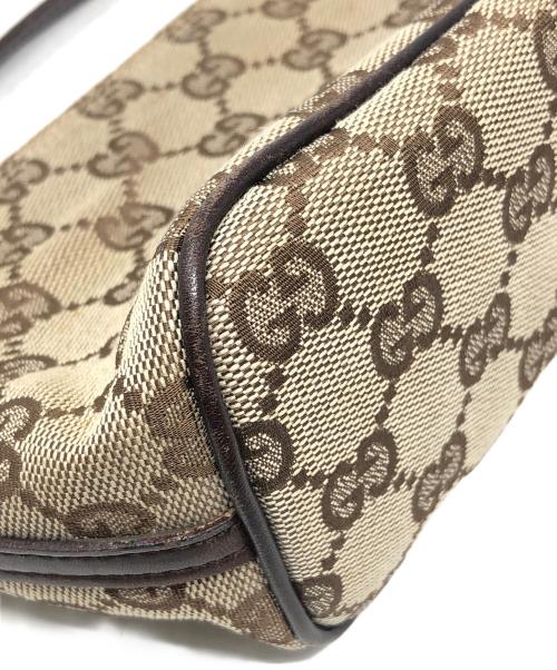 GUCCI（グッチ）GUCCI (グッチ) アクセサリーポーチ GG ブラウン サイズ:実寸サイズにてご確認ください。の古着・服飾アイテム