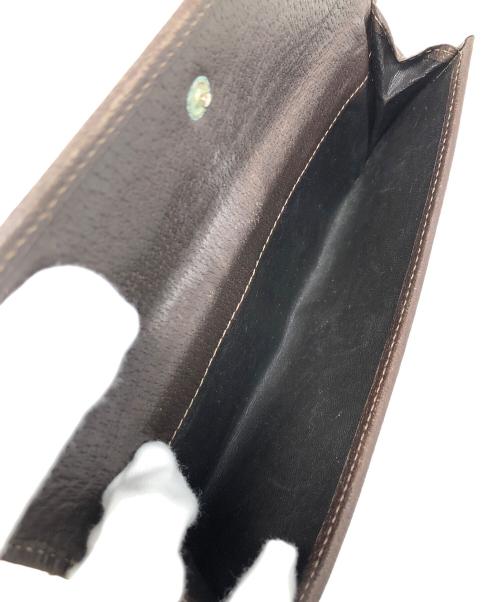 GUCCI（グッチ）GUCCI (グッチ) 長財布 GG ブラウン サイズ:実寸サイズにてご確認下さい。の古着・服飾アイテム