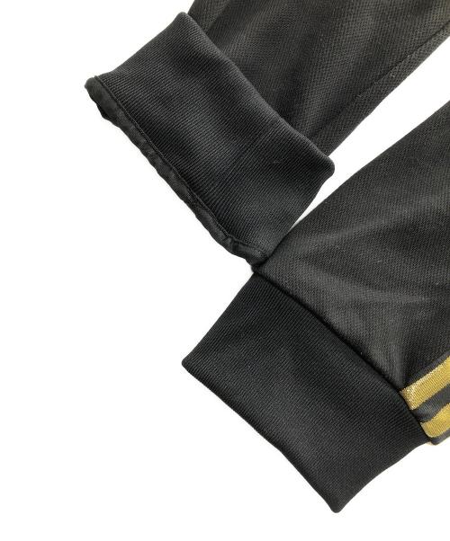 adidas（アディダス）adidas (アディダス) トラックパンツ　オリジナル スーパースター ブラック×ゴールド サイズ:XSの古着・服飾アイテム