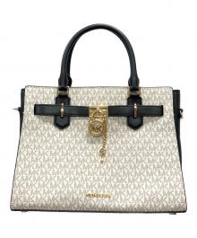 MICHAEL KORS（マイケル・コース）の古着「2WAYバッグ ハンドバッグ ショルダーバッグ」｜ベージュ