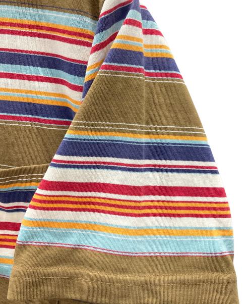 HANG TEN（ハンテン）HANG TEN (ハンテン) Tシャツ 刺繍タグ カーキ系 サイズ:Mの古着・服飾アイテム