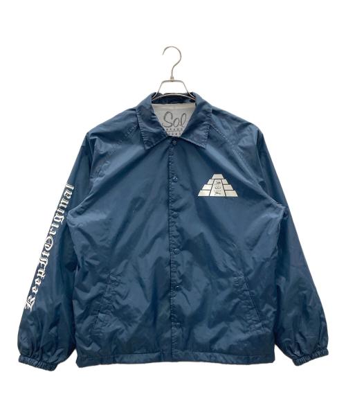 SAMS MOTORCYCLE（サムズモーターサイクル）SAMS MOTORCYCLE (サムズモーターサイクル) コーチジャケット ブルー サイズ:Lの古着・服飾アイテム