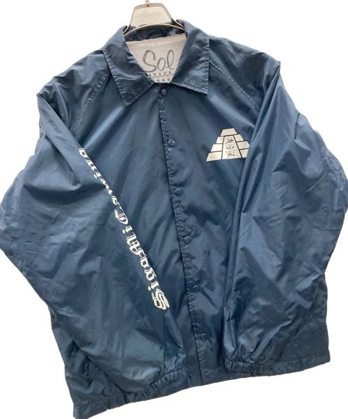 SAMS MOTORCYCLE（サムズモーターサイクル）SAMS MOTORCYCLE (サムズモーターサイクル) コーチジャケット ブルー サイズ:Lの古着・服飾アイテム