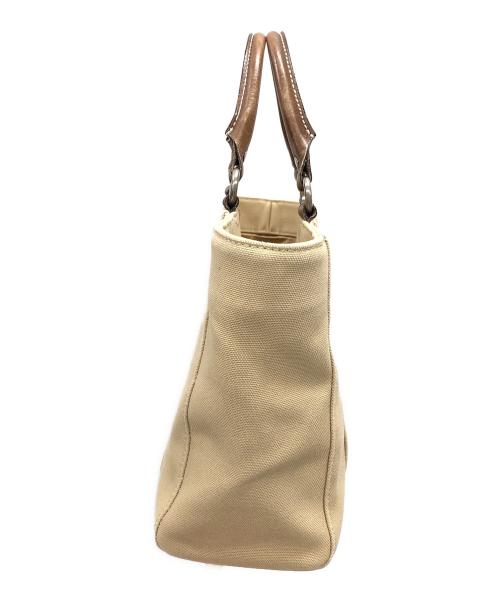 BURBERRY BLUE LABEL（バーバリー ブルー レーベル）BURBERRY BLUE LABEL (バーバリーロンドンブルーレーベル) トートバッグ ホースロゴ ベージュ サイズ:実寸サイズにてご確認ください。の古着・服飾アイテム