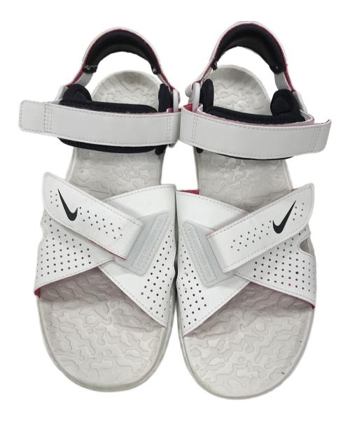NIKE（ナイキ）NIKE (ナイキ) ストラップサンダル ACG Air Deschutz (ACG エアデシューツ) ホワイト×ピンク サイズ:28㎝の古着・服飾アイテム