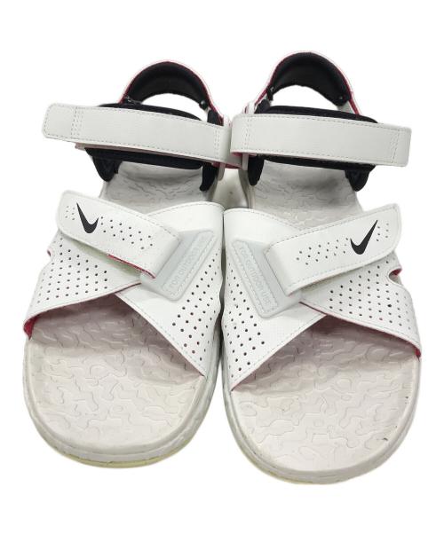 NIKE（ナイキ）NIKE (ナイキ) ストラップサンダル ACG Air Deschutz (ACG エアデシューツ) ホワイト×ピンク サイズ:28㎝の古着・服飾アイテム