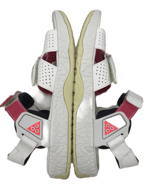 NIKE（ナイキ）NIKE (ナイキ) ストラップサンダル ACG Air Deschutz (ACG エアデシューツ) ホワイト×ピンク サイズ:28㎝の古着・服飾アイテム