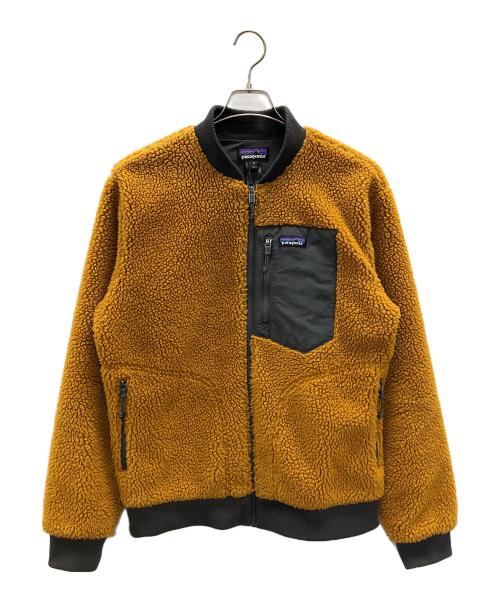 Patagonia（パタゴニア）Patagonia (パタゴニア) フリースジャケット Retro-X Bomber Jack（レトロ-X ボマー ジャケット） マスタード サイズ:Mの古着・服飾アイテム
