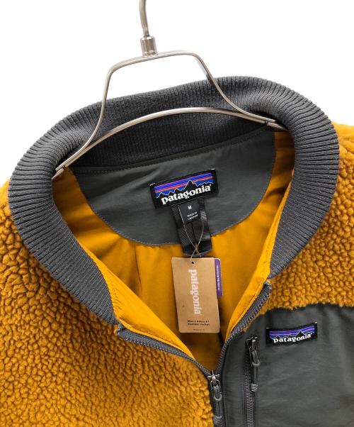 Patagonia（パタゴニア）Patagonia (パタゴニア) フリースジャケット Retro-X Bomber Jack（レトロ-X ボマー ジャケット） マスタード サイズ:Mの古着・服飾アイテム