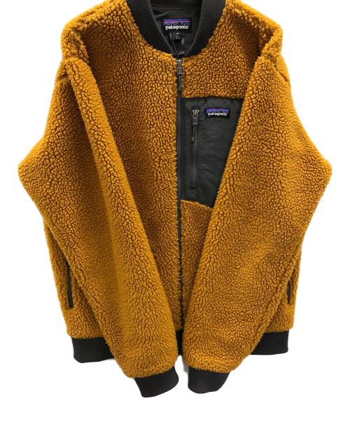 Patagonia（パタゴニア）Patagonia (パタゴニア) フリースジャケット Retro-X Bomber Jack（レトロ-X ボマー ジャケット） マスタード サイズ:Mの古着・服飾アイテム