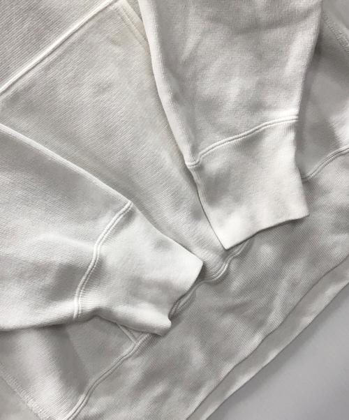Champion REVERSE WEAVE（チャンピオン リバース ウィーブ）Champion REVERSE WEAVE (チャンピオン リバース ウィーブ) stussy (ステューシー) プルオーバーパーカー ホワイト サイズ:X-LARGEの古着・服飾アイテム