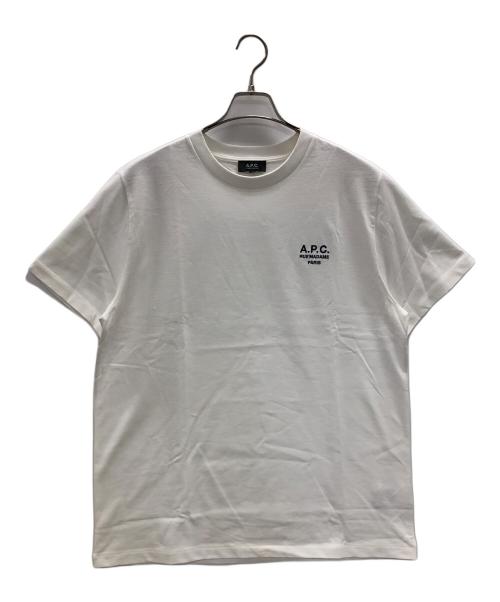 A.P.C.（アーペーセー）A.P.C. (アーペーセー) Standard Rue Madame（スタンダード リュ マダム）Tシャツ ホワイト サイズ:XLの古着・服飾アイテム