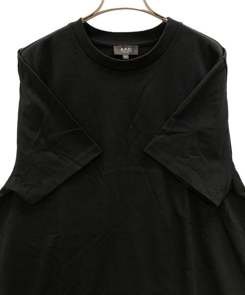 A.P.C.（アーペーセー）A.P.C. (アーペーセー) Tシャツ Standard Rue Madame（スタンダード リュ マダム） ブラック サイズ:XLの古着・服飾アイテム