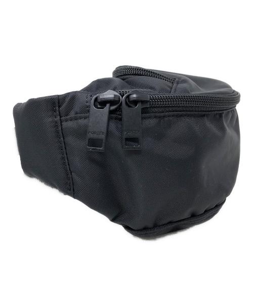 PORTER（ポーター）PORTER (ポーター) ウエストバッグ FLASH（フラッシュ） ブラック サイズ:実寸サイズにてご確認ください。の古着・服飾アイテム