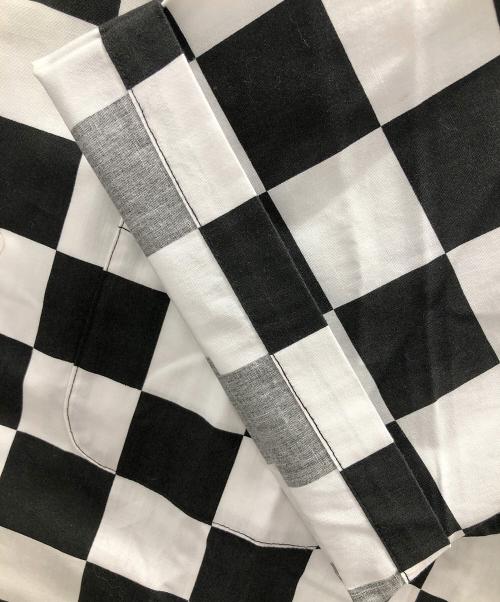 X-LARGE（エクストララージ）X-LARGE (エクストララージ) オープンカラーシャツ ブラック×ホワイト サイズ:L 未使用品の古着・服飾アイテム