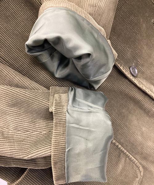 BROOKS BROTHERS（ブルックスブラザーズ）BROOKS BROTHERS (ブルックスブラザーズ) コーデュロイテーラードジャケット オリーブ サイズ:38の古着・服飾アイテム