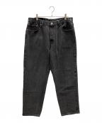LEVI'Sリーバイス）の古着「ブラックデニム 55 RELAXED FIT（550 リラックス フィット）」｜ブラック