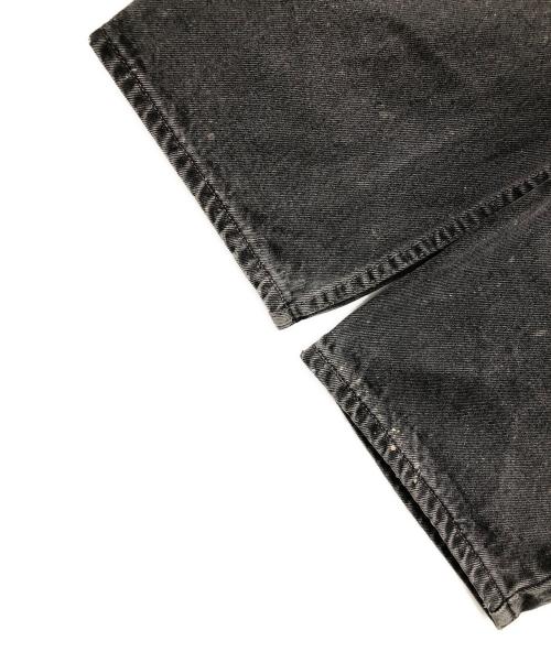 LEVI'S（リーバイス）LEVI'S (リーバイス) ブラックデニム 55 RELAXED FIT（550 リラックス フィット） ブラック サイズ:W40 L30の古着・服飾アイテム