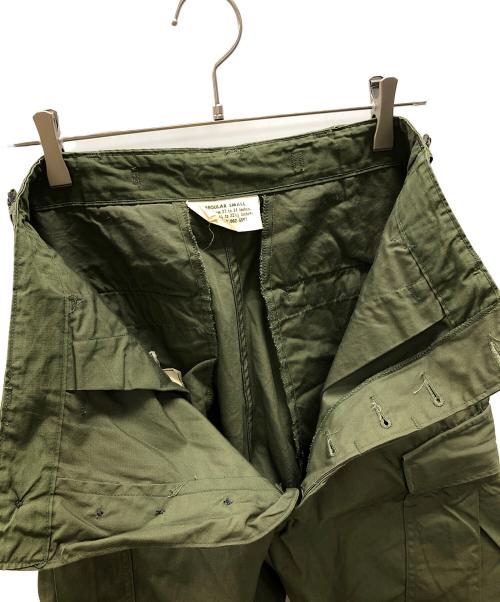 US ARMY（ユーエスアーミー）US ARMY (ユーエスアーミー) ジャングルファティーグ カーゴパンツ 3rd（サード） オリーブ サイズ:REGULAR SMALLの古着・服飾アイテム