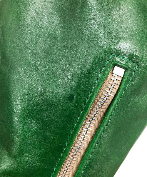 Lewis Leathers（ルイスレザース）Lewis Leathers (ルイスレザース) レザーライダースジャケット グリーン サイズ:40 未使用品の古着・服飾アイテム