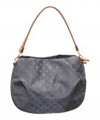 russetラシット）の古着「2WAYバッグ ハンドバッグ ショルダーバッグ」｜グレー×ブラウン