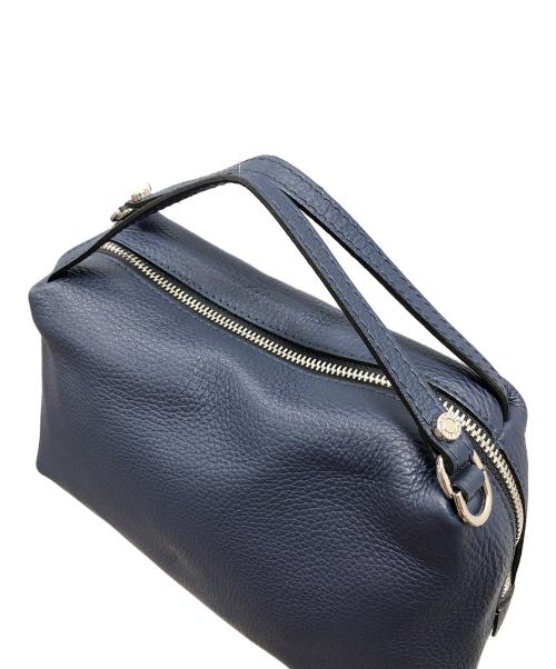 GIANNI CHIARINI（ジャンニ キアリーニ）GIANNI CHIARINI (ジャンニ キアリーニ) 2WAYバッグ ハンドバッグ ショルダーバッグ アリファ ネイビー サイズ:実寸サイズにてご確認ください。の古着・服飾アイテム