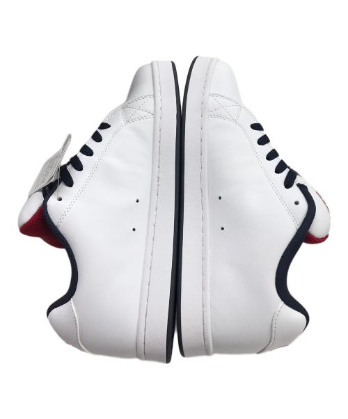 DC（ディーシー）DC (ディーシー) スニーカー ホワイト×ネイビー サイズ:26.5cmの古着・服飾アイテム