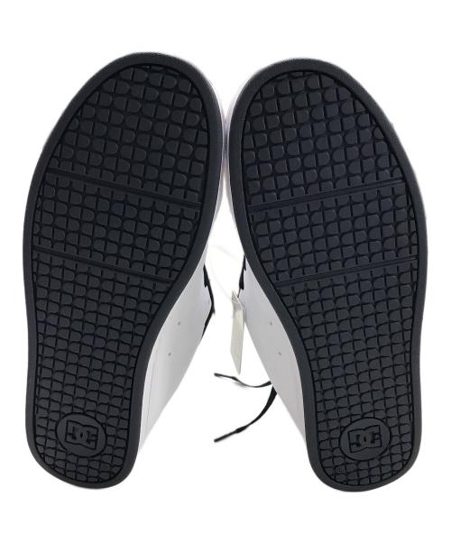 DC（ディーシー）DC (ディーシー) スニーカー ホワイト×ネイビー サイズ:26.5cmの古着・服飾アイテム