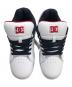 DC (ディーシー) スニーカー ホワイト×ネイビー サイズ:26.5cm：5000円