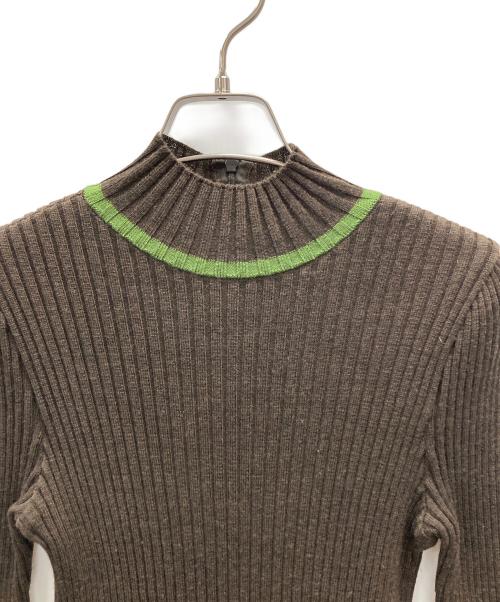 M'S GRACY（エムズグレイシー）M'S GRACY (エムズグレイシー) ニットワンピース ブラウン サイズ:38の古着・服飾アイテム