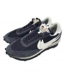 NIKE×FRAGMENTS×sacai（ナイキ×フラグメント×サカイ）の古着「スニーカー LD Waffle "Blackended Blue" (LD ワッフル "ブラックエンデッド ブルー")」｜ネイビー×ホワイト