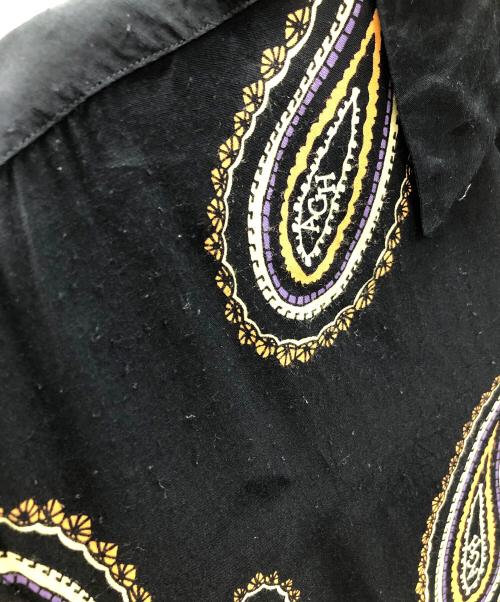 WACKO MARIA（ワコマリア）WACKO MARIA (ワコマリア) オープンカラーシャツ The Guilty Parties（ザ ギルティ パーティー） ブラック サイズ:XLの古着・服飾アイテム