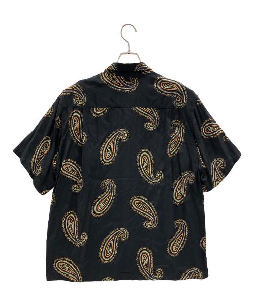 WACKO MARIA（ワコマリア）WACKO MARIA (ワコマリア) オープンカラーシャツ The Guilty Parties（ザ ギルティ パーティー） ブラック サイズ:XLの古着・服飾アイテム