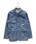 Deluxewareデラックスウェア）の古着「カバーオール」｜ブルー