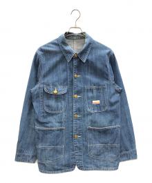 Deluxeware（デラックスウェア）の古着「カバーオール」｜ブルー