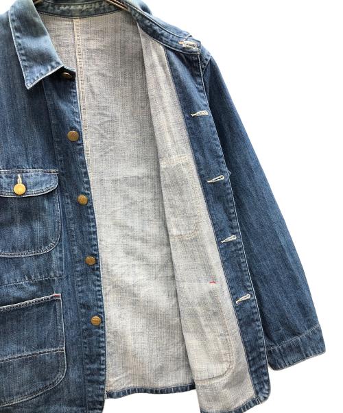 Deluxeware（デラックスウェア）Deluxeware (デラックスウェア) カバーオール ブルー サイズ:実寸サイズにてご確認ください。の古着・服飾アイテム