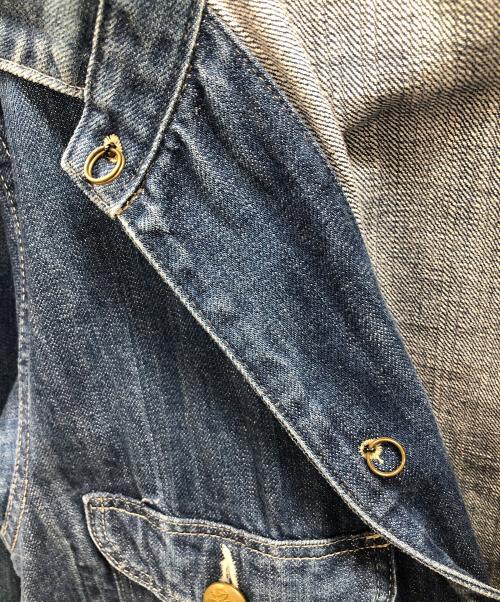 Deluxeware（デラックスウェア）Deluxeware (デラックスウェア) カバーオール ブルー サイズ:実寸サイズにてご確認ください。の古着・服飾アイテム