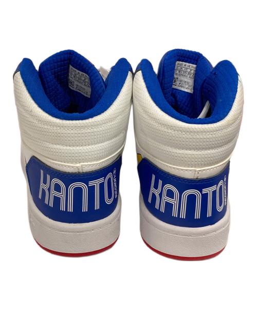 adidas（アディダス）adidas (アディダス) Pokemon (ポケモン) ハイカットスニーカー ピカチュウ ホワイト×ブルー サイズ:23.5 未使用品の古着・服飾アイテム