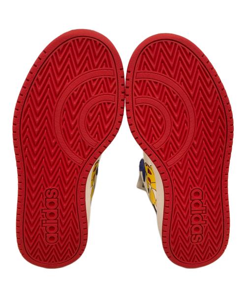 adidas（アディダス）adidas (アディダス) Pokemon (ポケモン) ハイカットスニーカー ピカチュウ ホワイト×ブルー サイズ:23.5 未使用品の古着・服飾アイテム