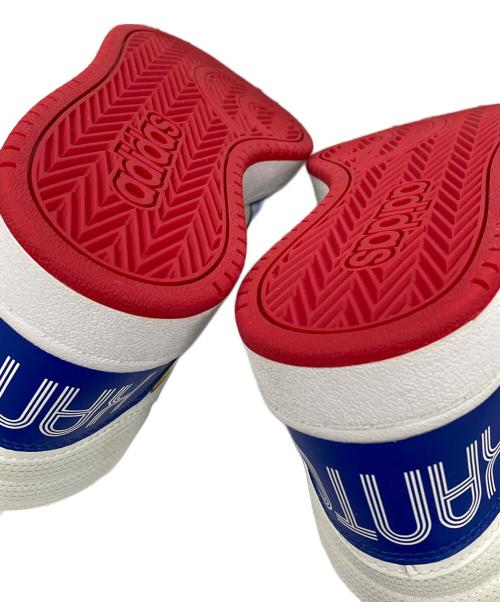 adidas（アディダス）adidas (アディダス) Pokemon (ポケモン) ハイカットスニーカー ピカチュウ ホワイト×ブルー サイズ:23.5 未使用品の古着・服飾アイテム