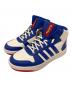 adidas（アディダス）の古着「ハイカットスニーカー ピカチュウ」｜ホワイト×ブルー