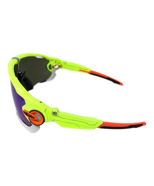 OAKLEY（オークリー）OAKLEY (オークリー) サングラス JAW BREAKER（ジョウ ブレーカー） 黄緑 サイズ:実寸サイズにてご確認ください。の古着・服飾アイテム