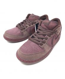 NIKE（ナイキ）の古着「ローカットスニーカー SB DUNK LOW PRM(スケートボーディング ダンク ロー プレミアム "バレンタインデー")」｜ブラウン