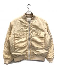 Sea Room lynn（シールームリン）の古着「MA-1ジャケット」｜カーキ