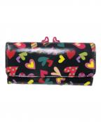 Think Bee!シンクビー!）の古着「長財布 ポップハート」｜ブラック