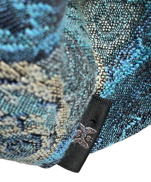 Think Bee!（シンクビー!）Think Bee! (シンクビー!) ハンドバッグ がま口バッグ ネバ―エンディングローズ ブルー サイズ:実寸サイズにてご確認ください。の古着・服飾アイテム