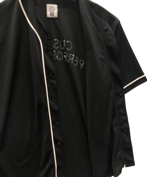 m&m custom performance（エムアンドエム カスタムパフォーマンス）m&m custom performance (エムアンドエム カスタムパフォーマンス) DRY ATHLETIC BASEBALL SHIRT（ドライ アスレチック ベースボール シャツ） ブラック サイズ:XLの古着・服飾アイテム