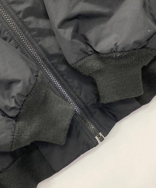 LAND'S END（ランズエンド）LAND'S END (ランズエンド) 裏起毛ナイロンジャケット ブラック サイズ:Mの古着・服飾アイテム